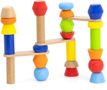 Wood Tower block building game