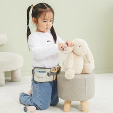 Wooden hair dressing belt for kids toys