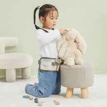Wooden hair dressing belt for kids toys
