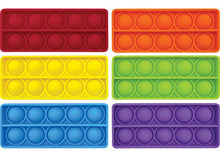 Pop Ten Frame - Pack of 6 tactile math resources