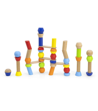 Wood Tower block building game