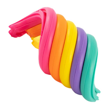 Rainbow fidget twister toy