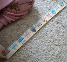 Wooden number puzzles