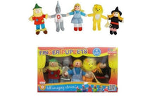 Wooden Finger puppets Wizard of Oz - Toddler kids preschool family daycare story telling aids