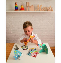 3D Number and counting sticker game for kids