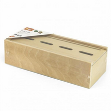 Wooden sorting classification posting box for children vocabulary building