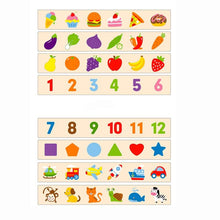 Wooden sorting classification posting box for children vocabulary building