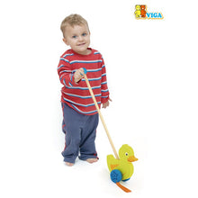 Push along duck toddler toy