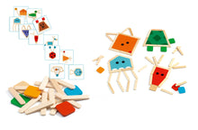 Stick basic wooden shape stick game