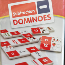 Subtraction Domino game primary school learning game