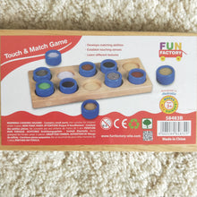 Touch and Match - texture and sensory puzzle