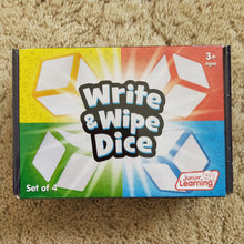Write & Wipe Dice are re writable dice