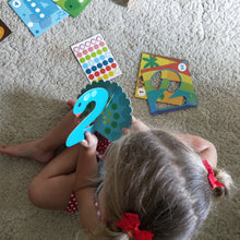 3D Number and counting sticker game for kids