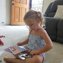 3D Number and counting sticker game for kids