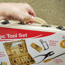 Real Children's Wooden tool set - carpentry tools for kids