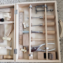 Real Children's Wooden tool set - carpentry tools for kids