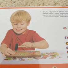 Farm themed Tap Tap a shape set hammer and nail