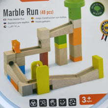 Wooden Marble run