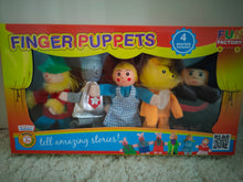 Wooden Finger puppets Wizard of Oz - Toddler kids preschool family daycare story telling aids