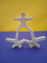 Wooden Balance people Acrobats - set of 10