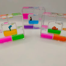 Square 4 section liquid timer