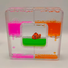 calming liquid timer sea animals