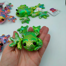 frog Sandimal Sand weighted pet animal creature calming pocket buddy