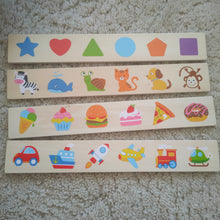 Match and sort - Wooden Classification sorting box