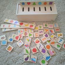 Match and sort - Wooden Classification sorting box