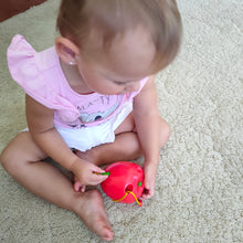 Wooden Lacing Threading apple