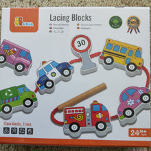 Lacing transport blocks