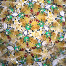 Flowscope liquid flowing calming moving kaleidoscope