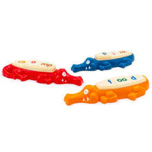 Spelling game alligator chomps words primary school