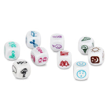 a story dice set to help language or writing skills and creativity