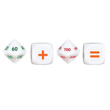 Roll a sum dice set fun way for primary school children to learn math sums