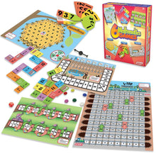 Box of 6 Maths games for primary school aged children