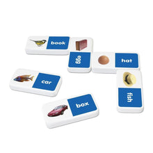 First word domino game - Educational learning game