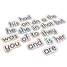 Magnetic sight words great way to help teach preschool and primary school children their sight words