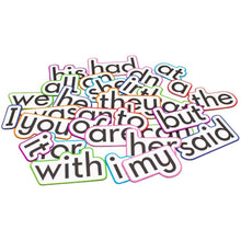 Magnetic sight words great way to help teach preschool and primary school children their sight words