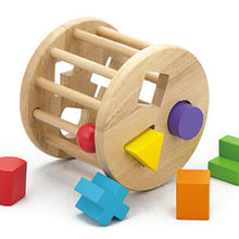 Wooden Shape Sorting Wheel