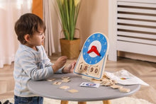 large table top teaching clock