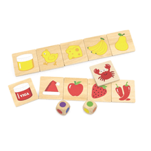 Wooden colour game puzzle