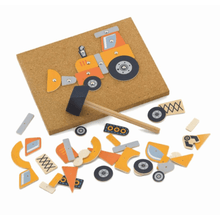 Construction themed - Tap Tap a shape set