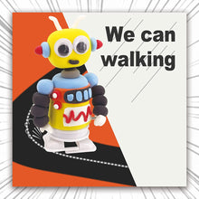Air dry clay kits DIY pull back car and walking toy
