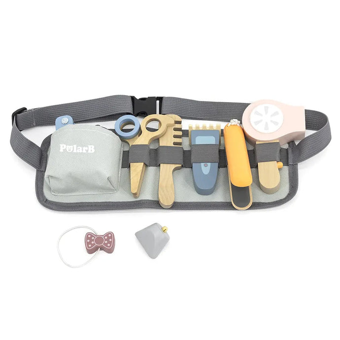 Wooden hair dressing belt for kids toys