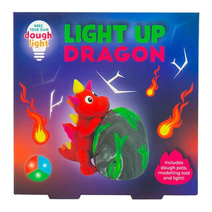 make your own dough dragon with light up egg