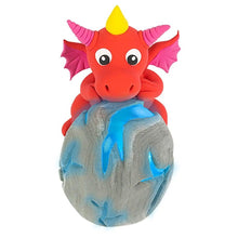 make your own dough dragon with light up egg