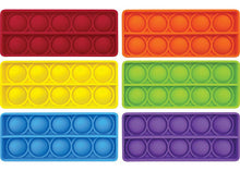 Pop Ten Frame - Pack of 6 tactile math resources 