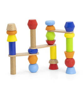 Wood Tower block building game