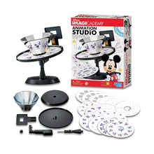 Disney Imagicademy Animation Studio with packaging and components on a white background